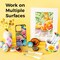 Ohuhu Acrylic Paint Markers Direct Liquid: 24 Colors Flexible Brush Tip Acrylic Markers High Opacity Paint Pens Waterproof Lightfast for Rock Painting Easter Eggs Wood Glass Ceramic Canvas - Nahuku